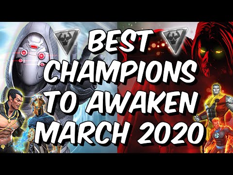 Best Champions To Awaken March 2020 – Awakening Gem Guide – Marvel Contest of Champions