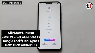 Bypass_frp_lock_huawei_honor تخطي حساب جوجل هواوي جميع الموديلات alll model Huawei_p30_p40 android10