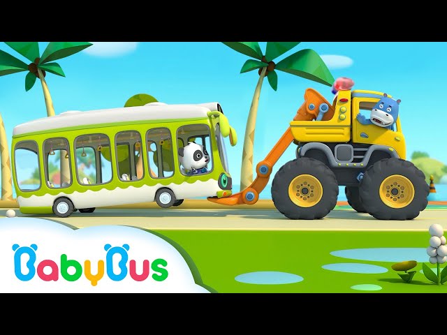 Roda Di Bis Berputar-putar | Lagu Kendaraan | Lagu Anak-anak | BabyBus Bahasa Indonesia class=