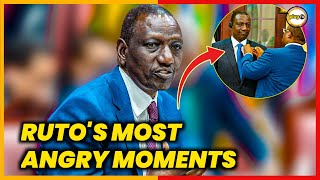 President Ruto's Most SHOCKING ANGRY Moments Exposed|Plug TV Kenya