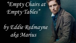 Video-Miniaturansicht von „Empty Chairs At Empty Tables - Eddie Redmayne“