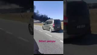 Silivri yanıyor.  #motor #motorcycle #moto #motolife #motosikletmutluluktur #istanbul