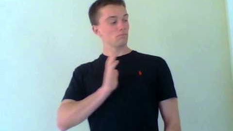 CSU ASL Video Assignment 3
