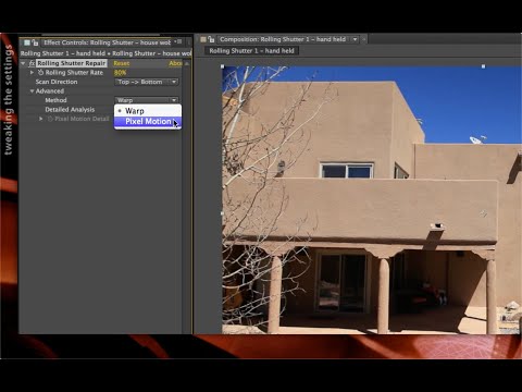 After Effects Classic Course: Rolling Shutter Repair