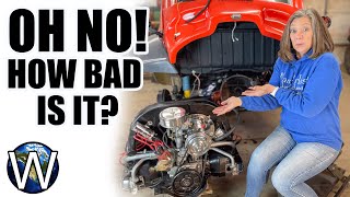 Our VW Beetle Overland Build Needs Serious Help/ Beetle Engine Removal