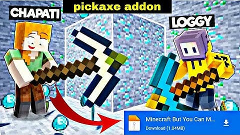 Chunk miner pickaxe mod download mediafıre | chunk miner pickaxe mod mcpe