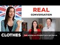 Native english conversation with captions  explanation