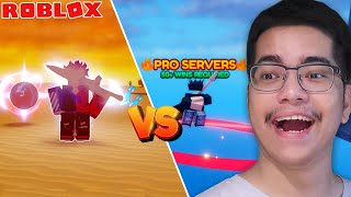 สกิลเทพทรู Infinity VS ผู้เล่นใน Pro Servers จะไหวมั้ย ? Blade Ball : Roblox #5