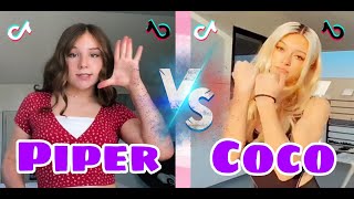 Piper Rockelle Vs Coco Quinn Tiktok Dances Compilation (December 2020)