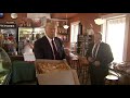 President Trump goes out for pizza