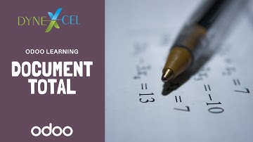 Odoo - Document Quantity Total