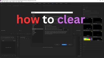 Free Up Hard Drive Space: Premiere Pro - How to Clear Cache Tutorial