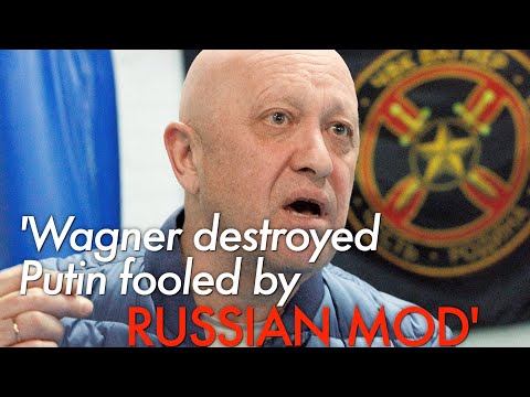 See how Prigozhin blames Shoigu-led MoD for destroying Wagner troops and lying to Putin and Russians Episode cover