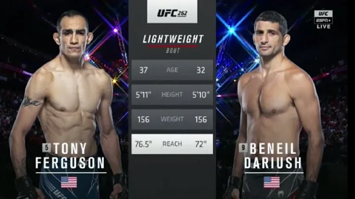 Beneil Dariush vs Tony Ferguson UFC 262 FULL FIGHT...