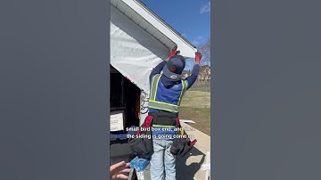 Installing a bird box!! #birdbox #install #project #home #exterior #soffit #fascia #siding #roof