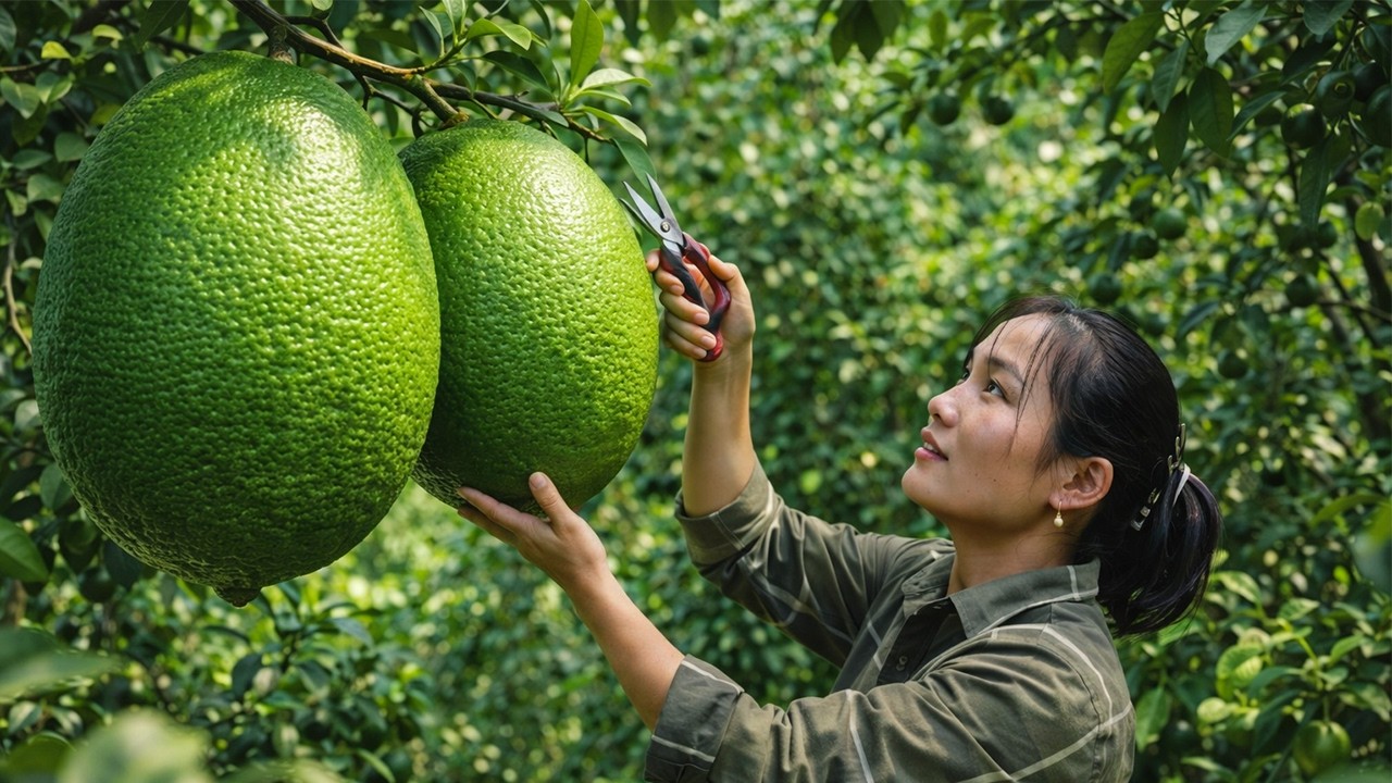 Picking Limes Seemed Simple… Until I Reached This Branch