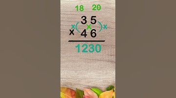 Vedic Multiply Trick| Multiplication of 2 digits| #shorts #viral #funny #short #maths