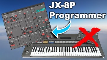 JX-8P Synthesizer Programmer by Moth Retra