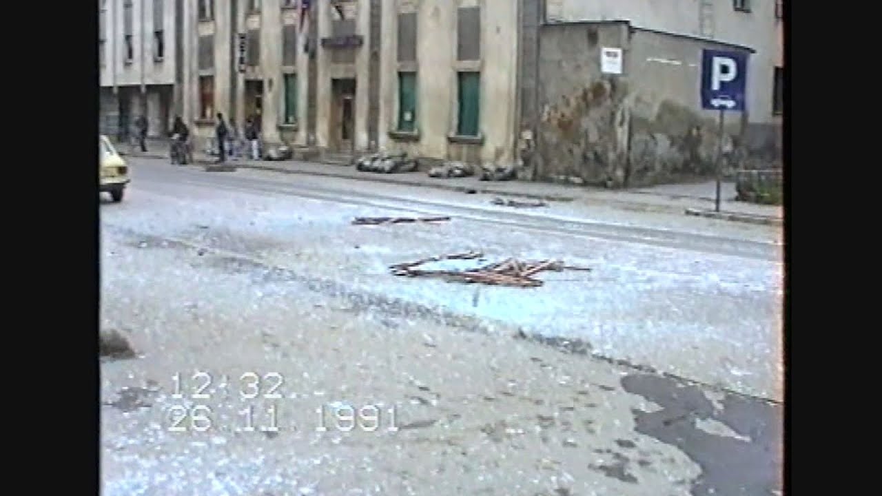 Podravska Slatina  26.11.1991. - Kiša granata