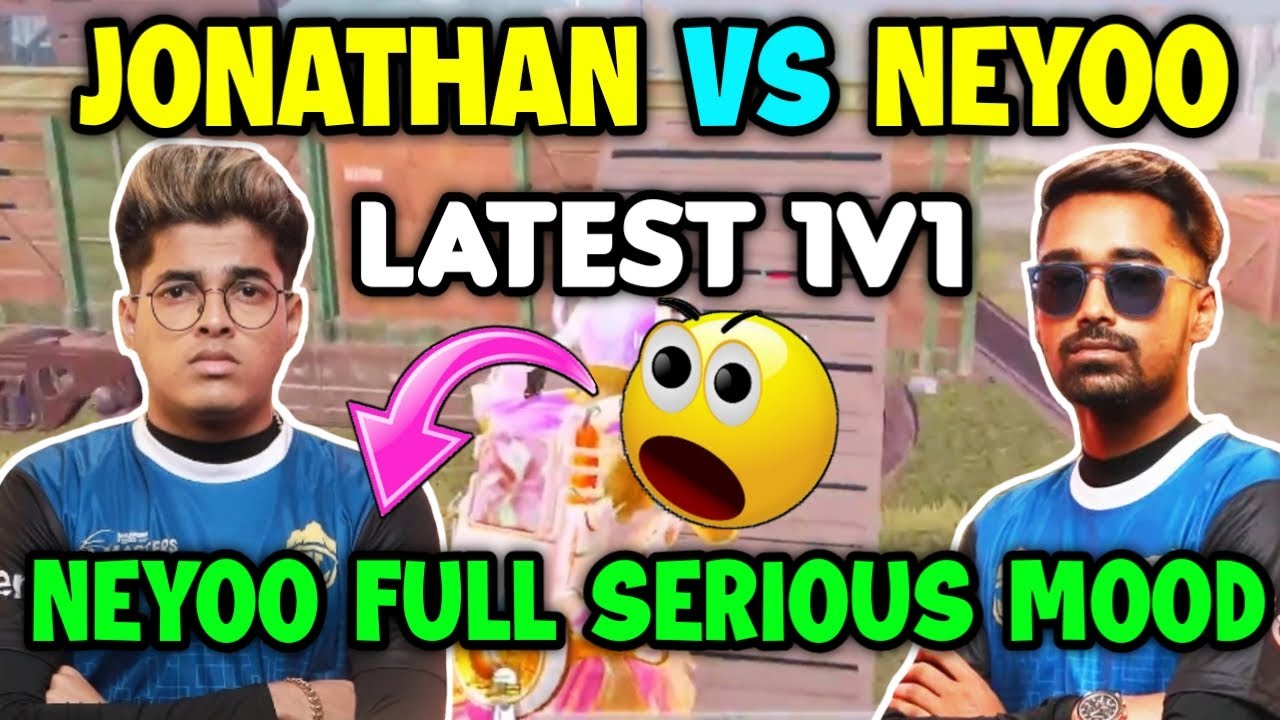 Jonathan vs Neyoo latest 1v1 tdm challenge 🔥 Universal vs BGIS Mvp 🇮🇳 ...