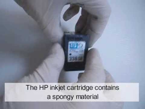 HP Black Inkjet Cartridges: Refill Instructions