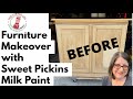 Furniture Makeover with Sweet Pickins Milk Paint