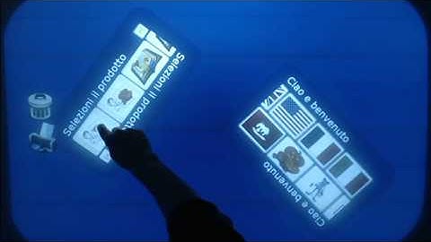 Collaborative multi touch table - languages