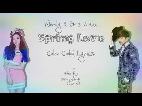 Wendy(원디) & EriCNam (에릭남)ㅡ springLove (봄인가봐)💐💐💐 노래영상출처: Cutegoyangi님영상