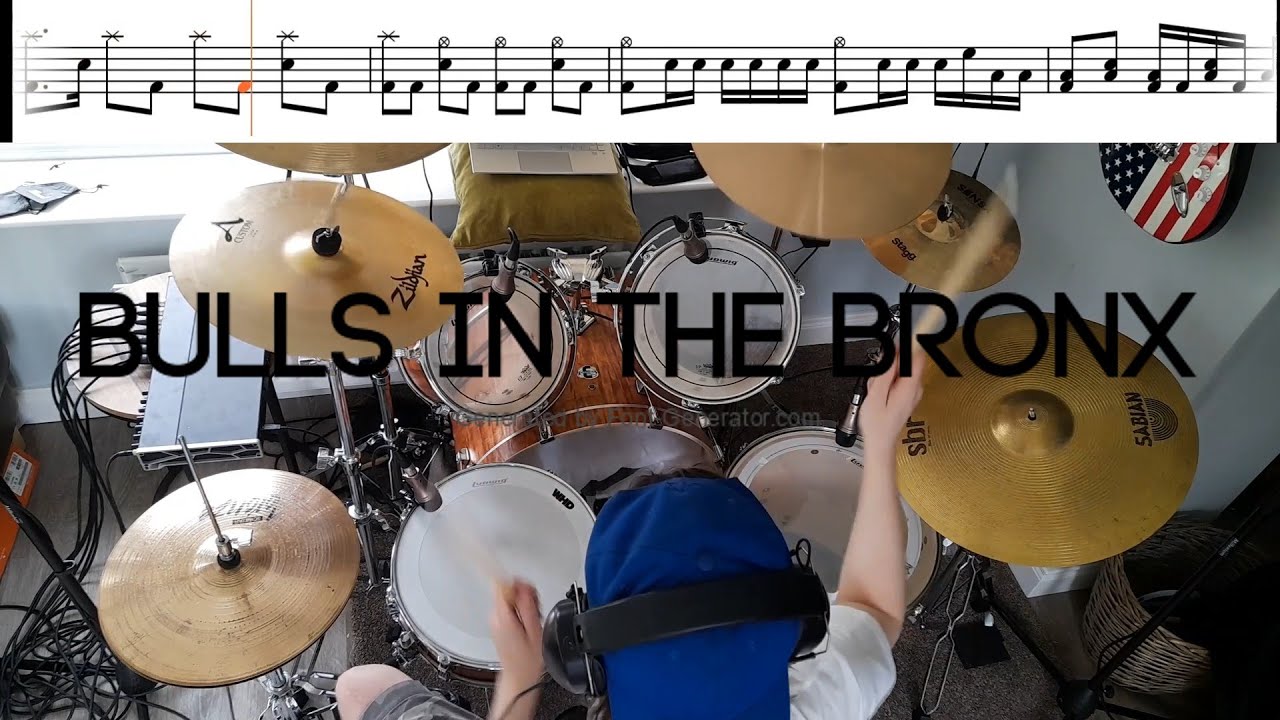 Pierce The Veil - Bulls In the Bronx - Drum Cover With TABS