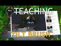 Teaching Tilt Brush: SketchFab -ulous!