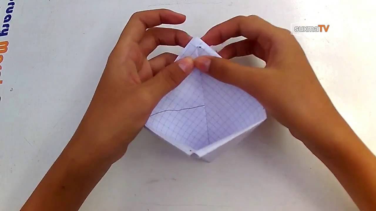 Thedarlingbakers Kertas  Origami Tong Sampah