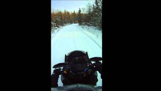 Ski Doo 1200X Vermont NEK snowmobiling 2012 Hardcore Sledder