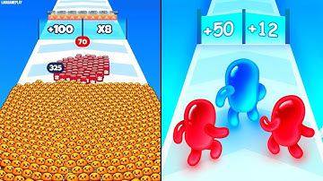 Food Run vs Join Blob Clash 3D