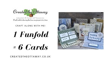 The easiest fun fold Tutorial that makes 6 different cards@createdtheottaway