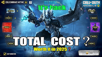 Mythic Krig 6 - Ice Drake Draw Total Cost? 2025 | Cold Embrace Mythic Drop Total Cost? In Cod Mobile