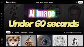PIXSTUDIO.IO - Build amazing AI Generated Artwork under 60 seconds for FREE.