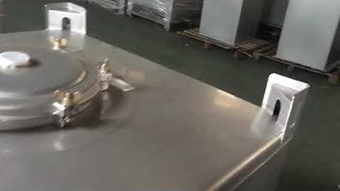 1000L stainless steel IBC tank