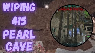 Wiping 415 center pearl cave | Ark Official Pvp |