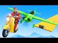 Dodge The Plane OR LOSE! - GTA 5 Funny Moments