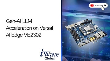 Gen-AI LLM Acceleration on Versal AI Edge VE2302 | iWave