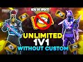 Unlimited 1v1 Without Custom Room Card || Desi Gamers