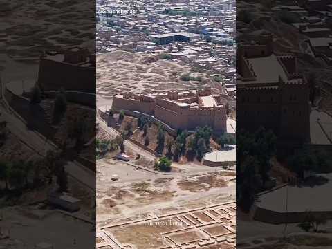 قلعه شوش و بقایای کاخ آپادانای داریوش شوش استان خوزستان ایران نگین زمین معماری ایرانی