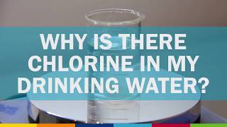 Chlorine in drinking water