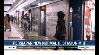 MRT Jakarta Bersiap Hadapi New Normal