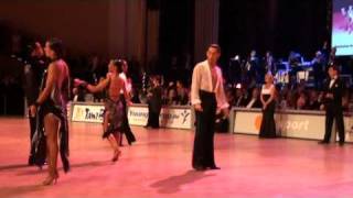 WM Latein 2010 Cha Cha Yulia Zagouychenko & Riccardo Cocchi und Michael Malitowski & Joanna Leunis Resimi