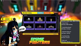 Crafted All DEMONIC AVATAR!! Anime Fighters Simulator