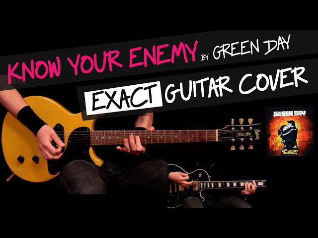 Know Your Enemy guitar cover by GV | How to play Green Day class=