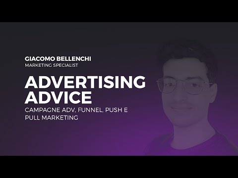 [People] Giacomo Bellenchi | ADV Advice - Campagne ADV, funnel, push e pull marketing