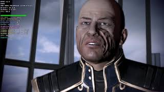Mass Effect 3 ALOT+ALOV - Lutris - Fedora 32 - Origin Access Basic [DXVK_HUD]