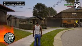 Grand Theft Auto: San Andreas - The Definitive Edition Tagging Turf .